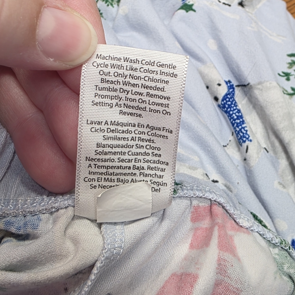 Joyspun Pajama Set Winter Polar Bear Christmas Plus Size 2X (18/20W) - Picture 8 of 9